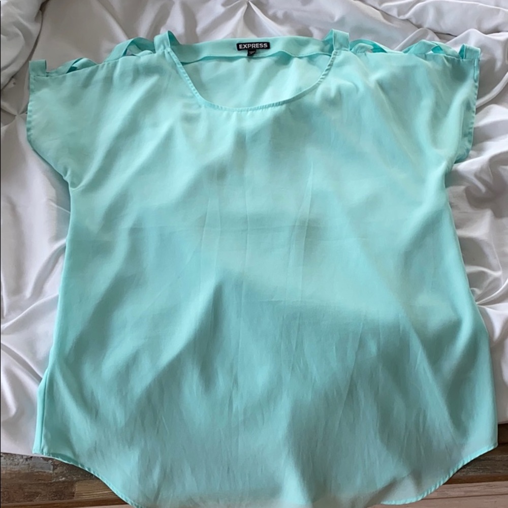 Express Shortsleeved Dress Shirt